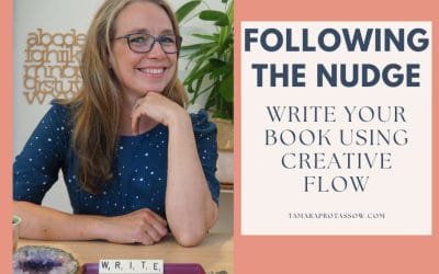 Following the nudge: write your book using creative flow